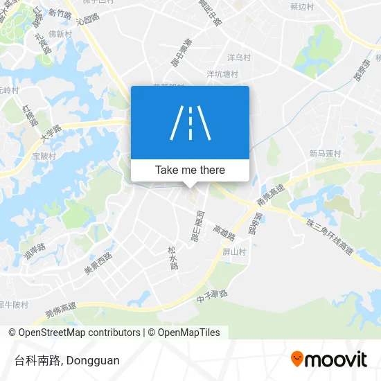 台科南路 map