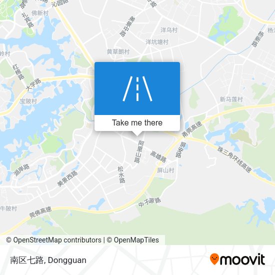 南区七路 map