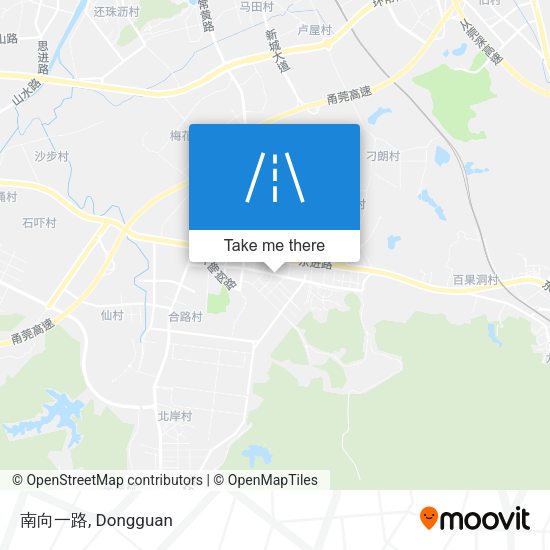 南向一路 map