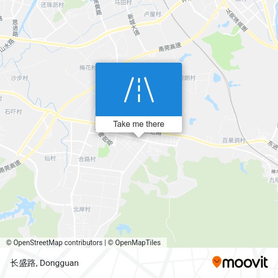 长盛路 map