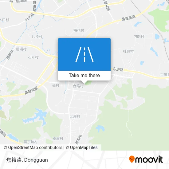 焦裕路 map