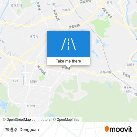 东进路 map