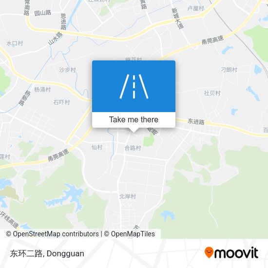 东环二路 map