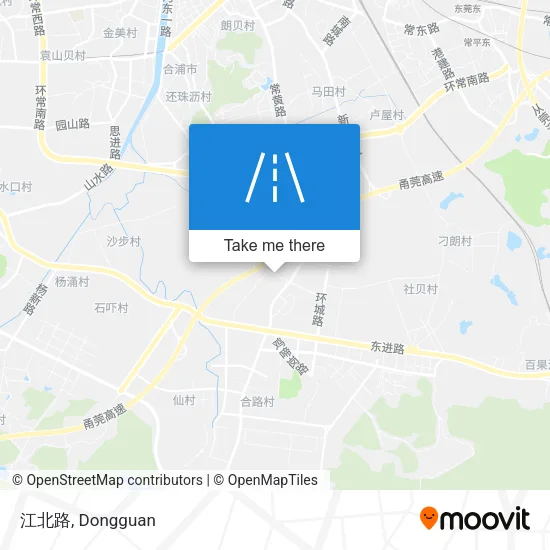 江北路 map