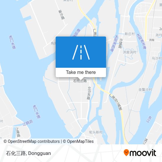 石化三路 map