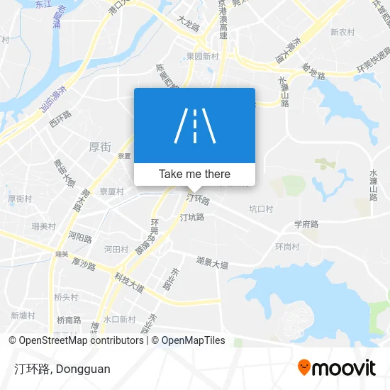 汀环路 map