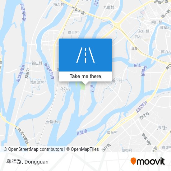 粤晖路 map
