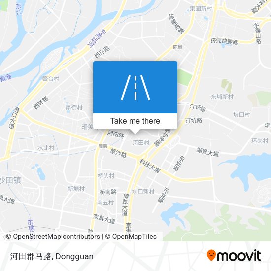 河田郡马路 map