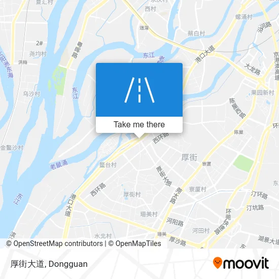 厚街大道 map
