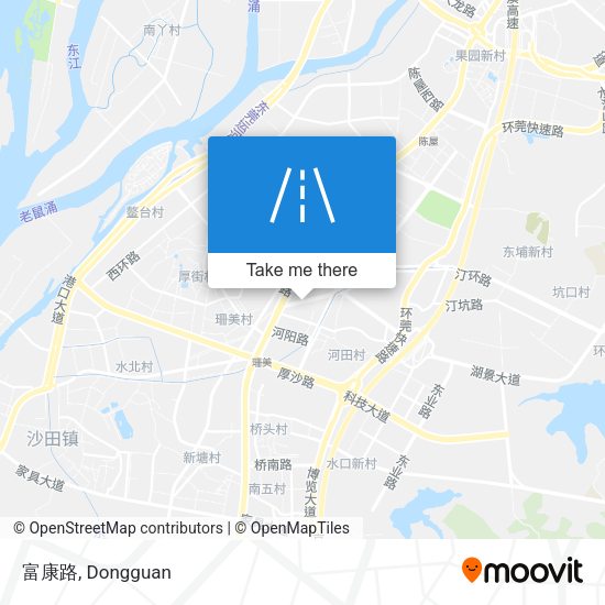 富康路 map