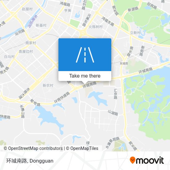 环城南路 map