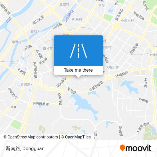 新南路 map