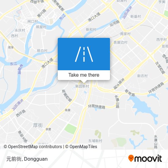 元前街 map