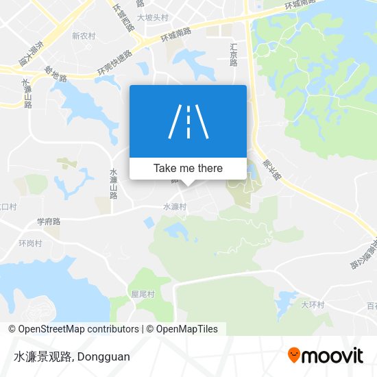 水濂景观路 map