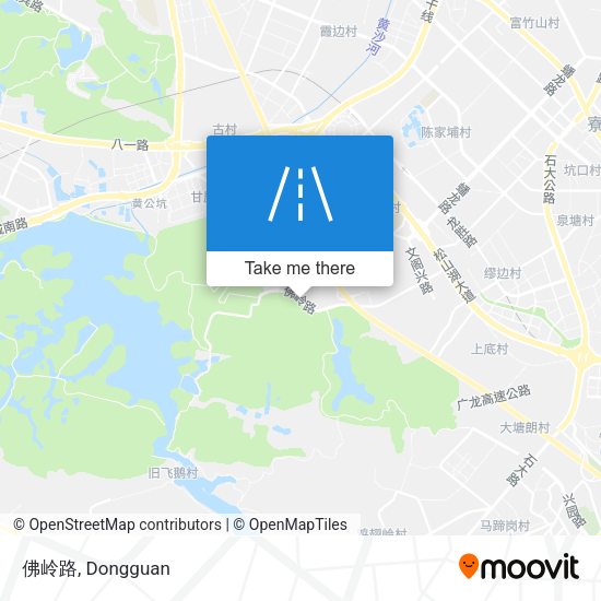 佛岭路 map