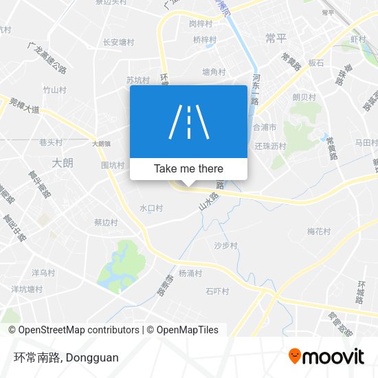 环常南路 map