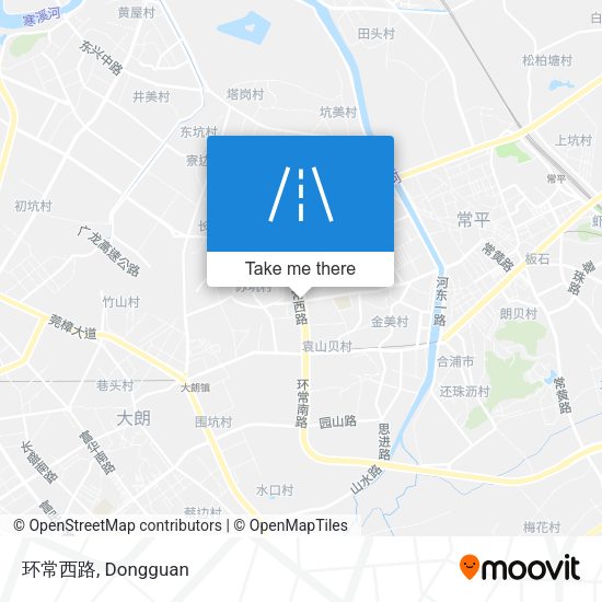 环常西路 map