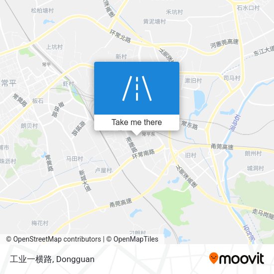 工业一横路 map