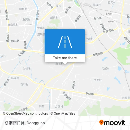 桥沥南门路 map