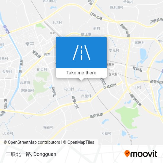 三联北一路 map