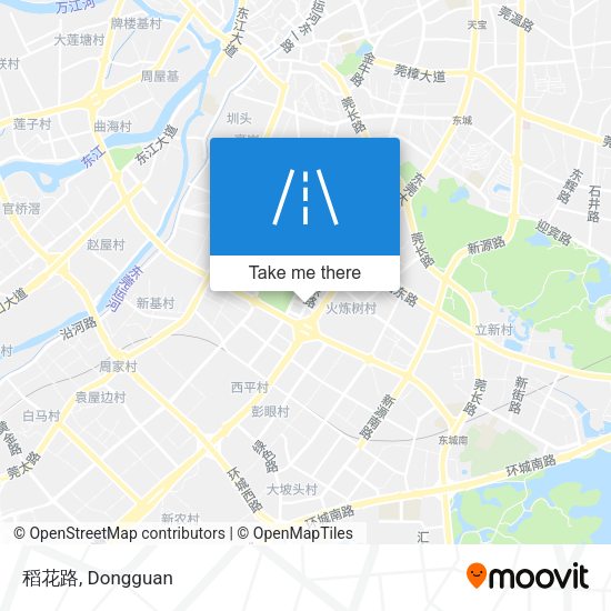 稻花路 map