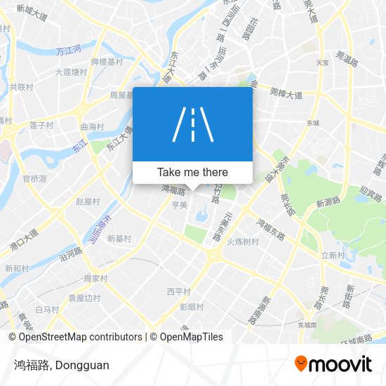 鸿福路 map