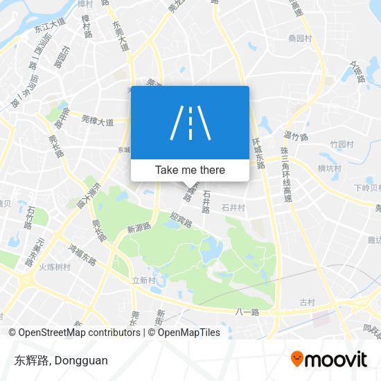 东辉路 map