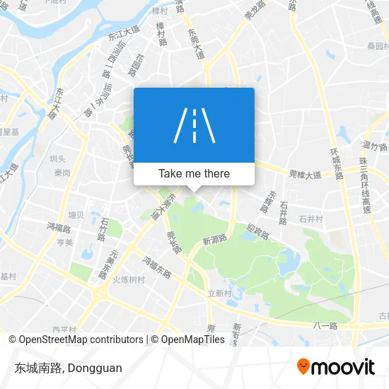 东城南路 map