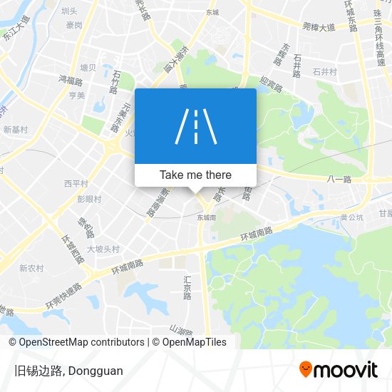 旧锡边路 map