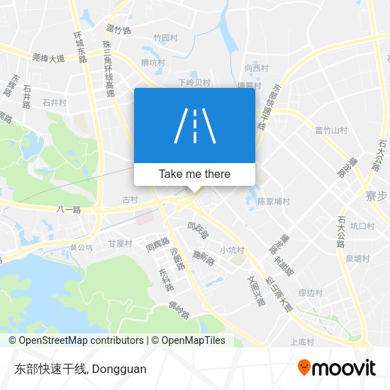 东部快速干线 map