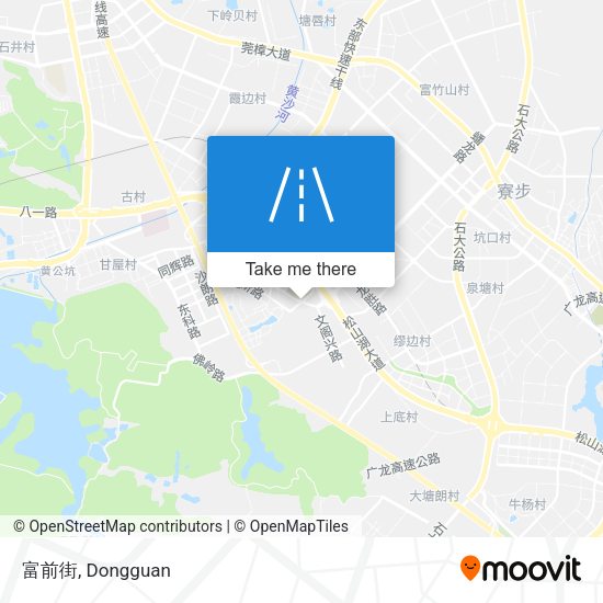富前街 map