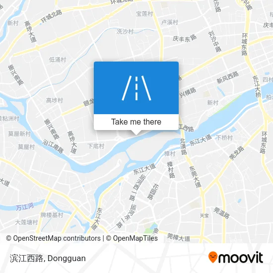 滨江西路 map