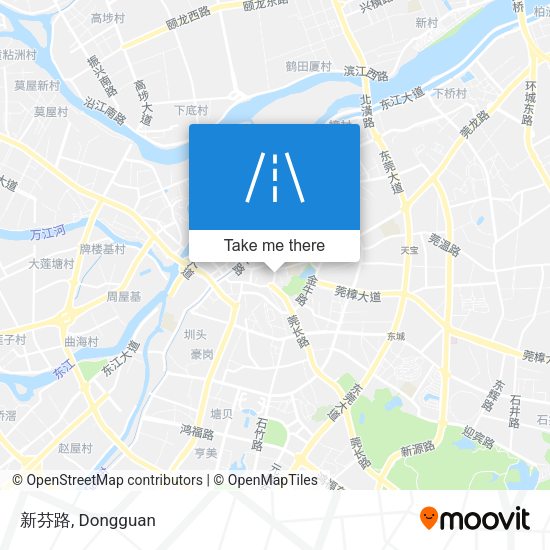 新芬路 map