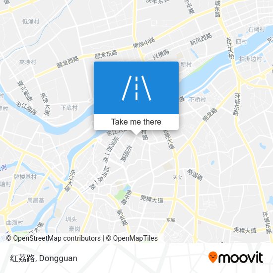 红荔路 map