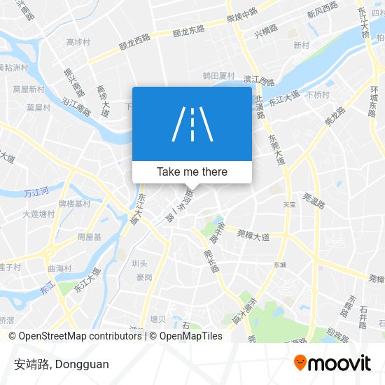 安靖路 map