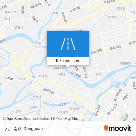 沿江南路 map