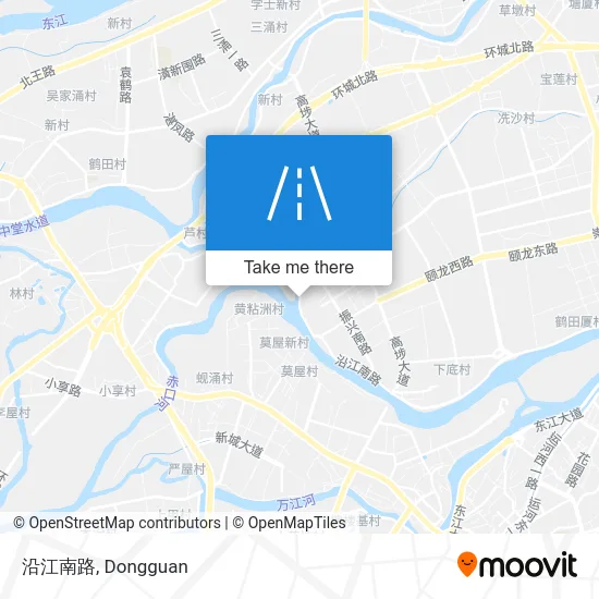 沿江南路 map