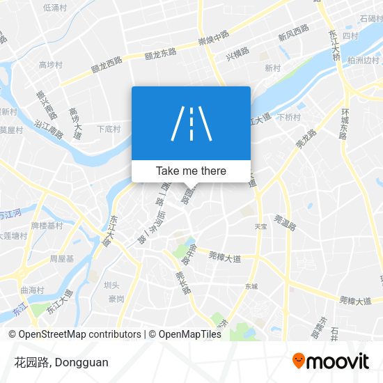 花园路 map