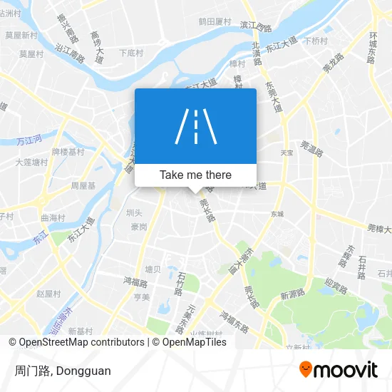 周门路 map