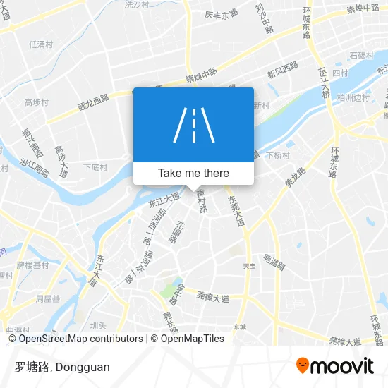 罗塘路 map