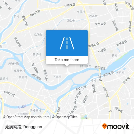 莞潢南路 map