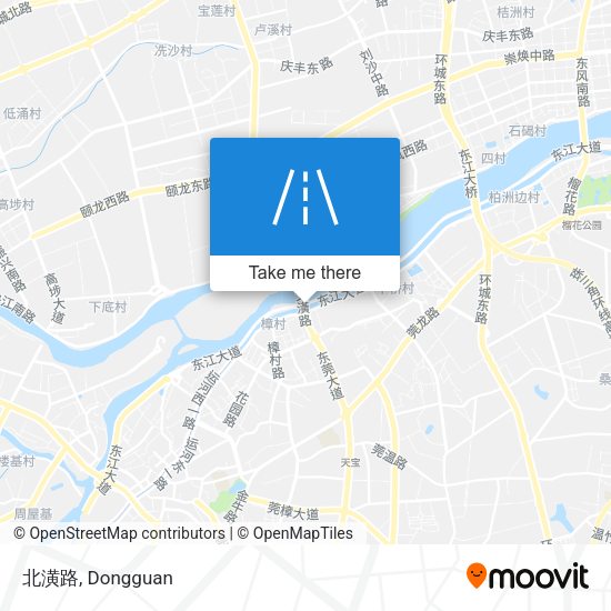 北潢路 map