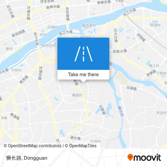狮长路 map