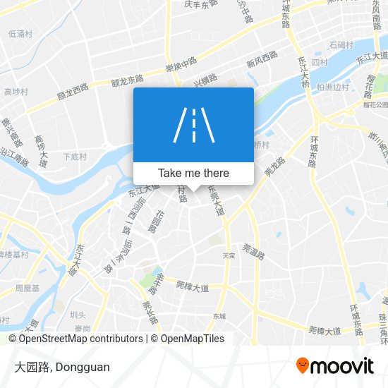 大园路 map