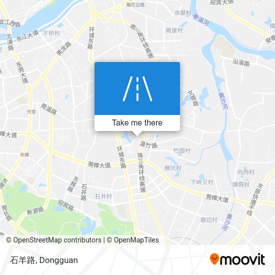 石羊路 map