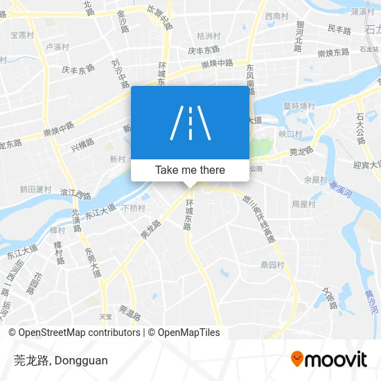 莞龙路 map