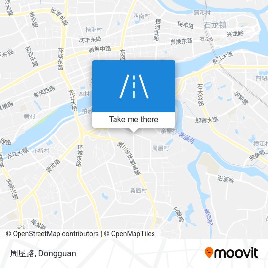 周屋路 map