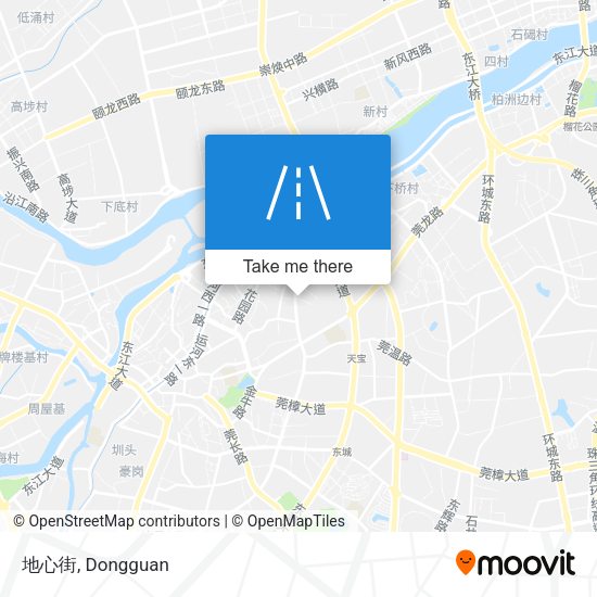 地心街 map