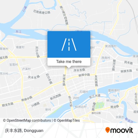 庆丰东路 map