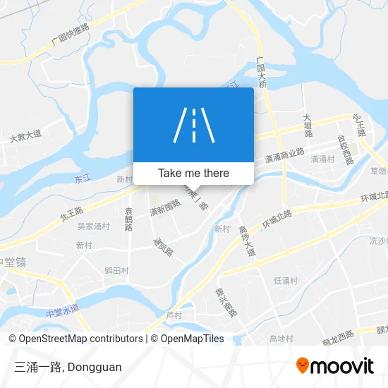 三涌一路 map